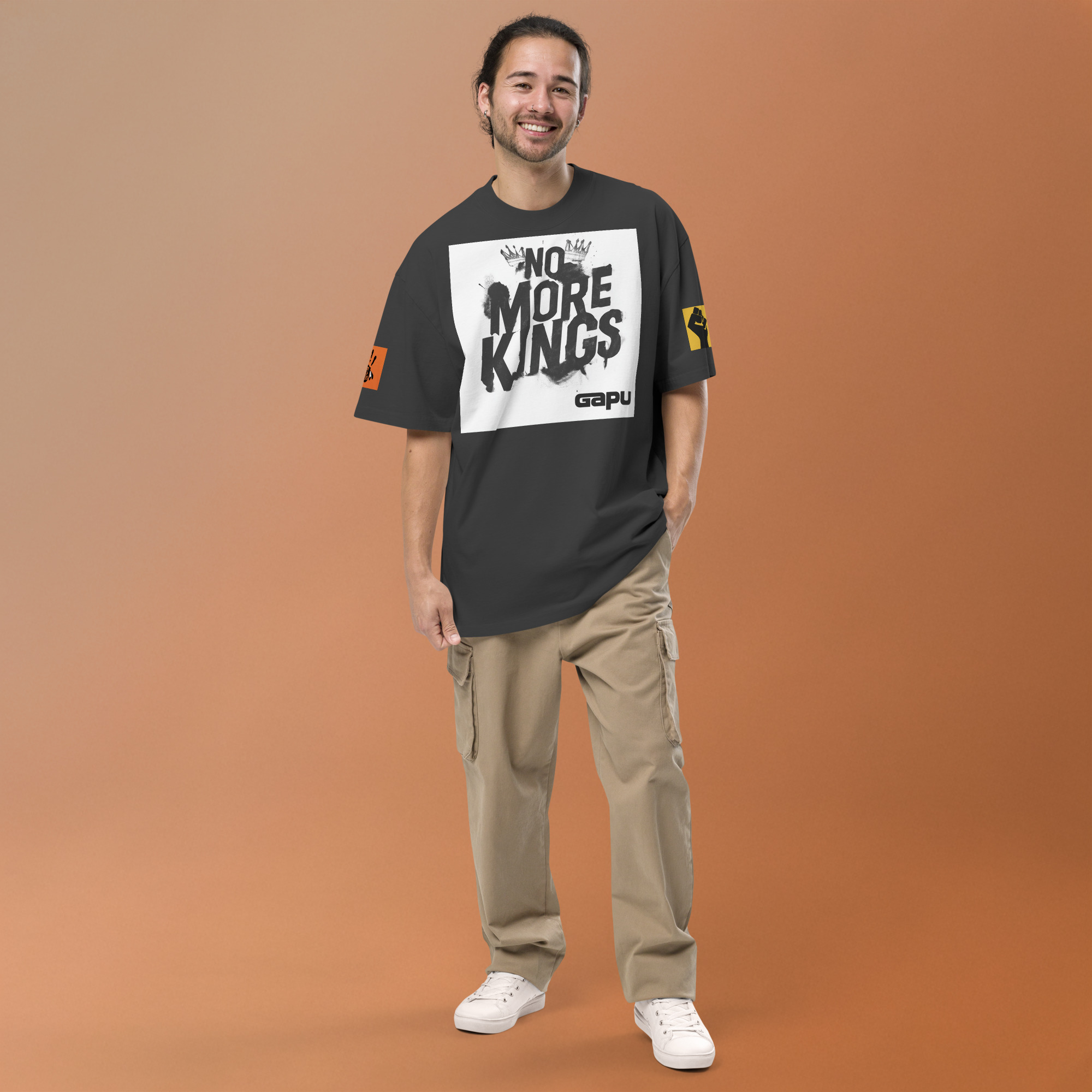 Oversized faded t-shirt - Image 37