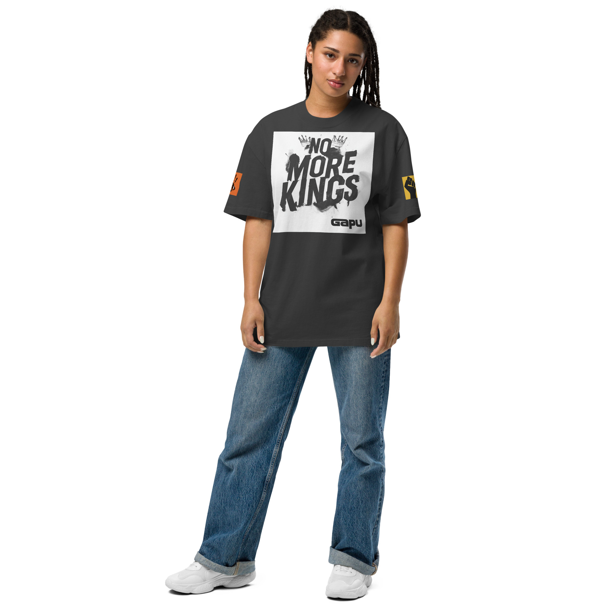 Oversized faded t-shirt - Image 41