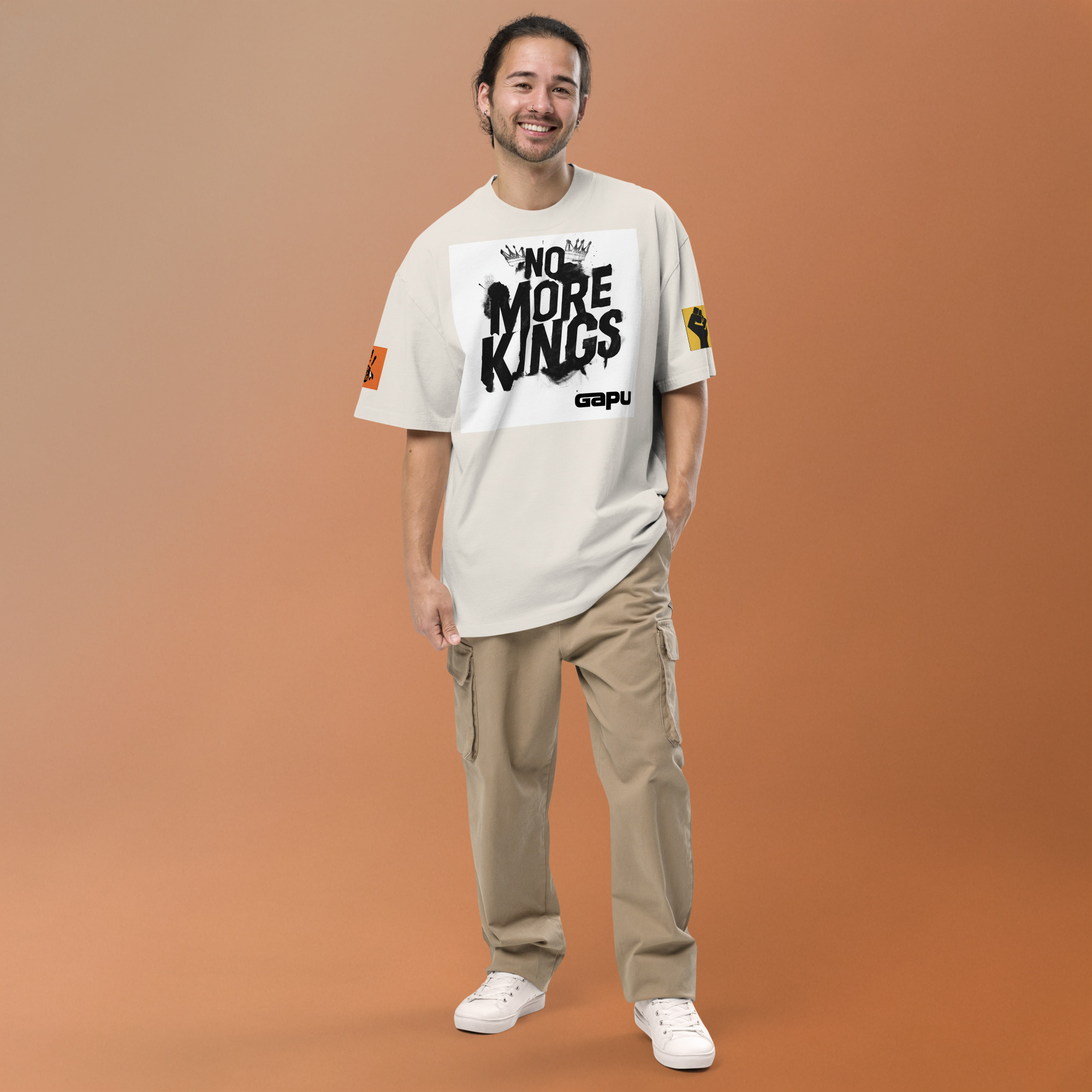 Oversized faded t-shirt - Image 40