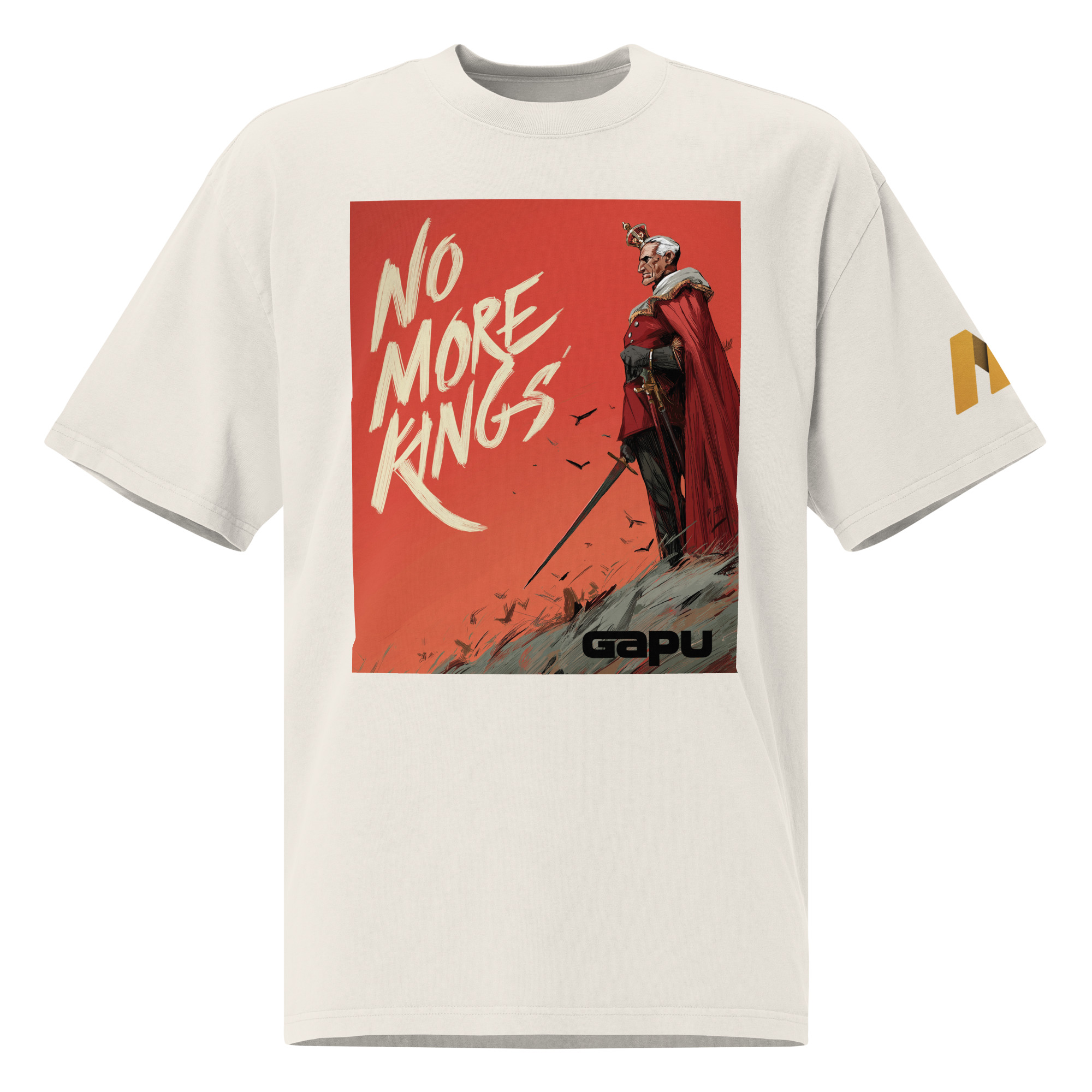 Oversized faded t-shirt - Image 4