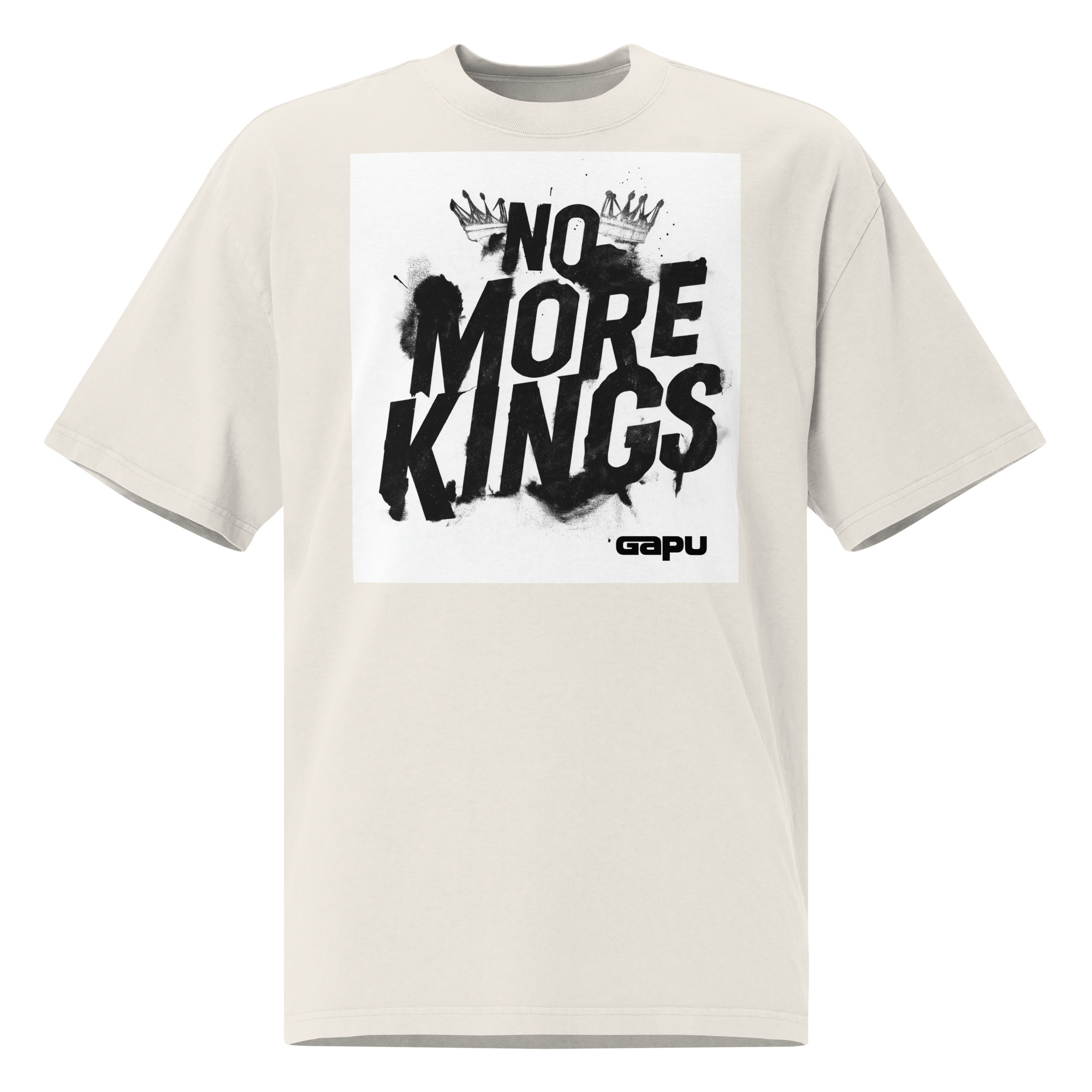 Oversized faded t-shirt - Image 4