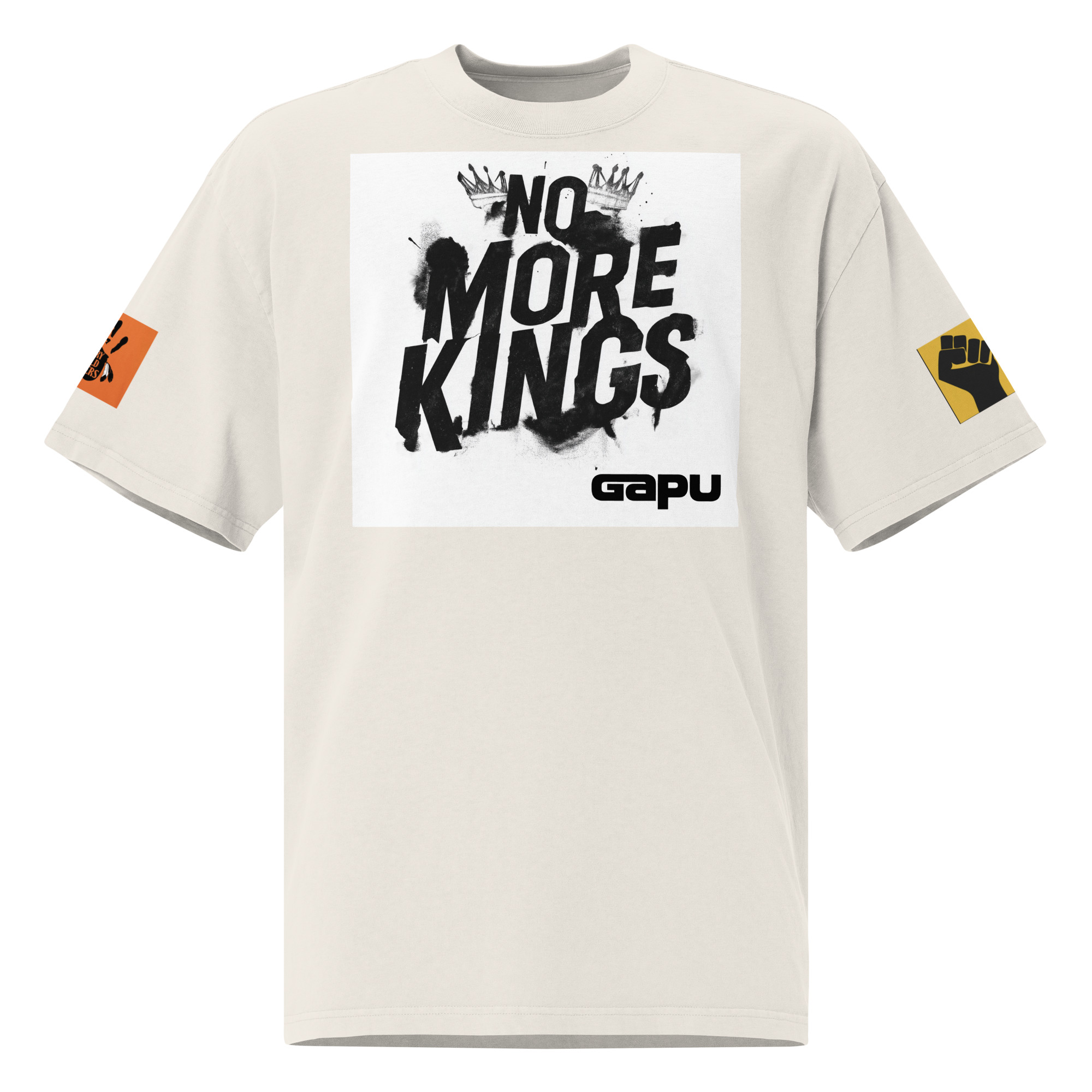 Oversized faded t-shirt - Image 4