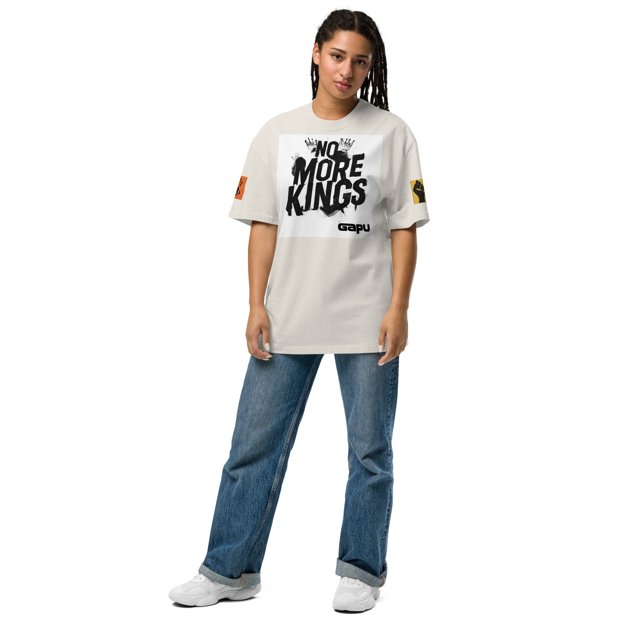 Oversized faded t-shirt - Image 44