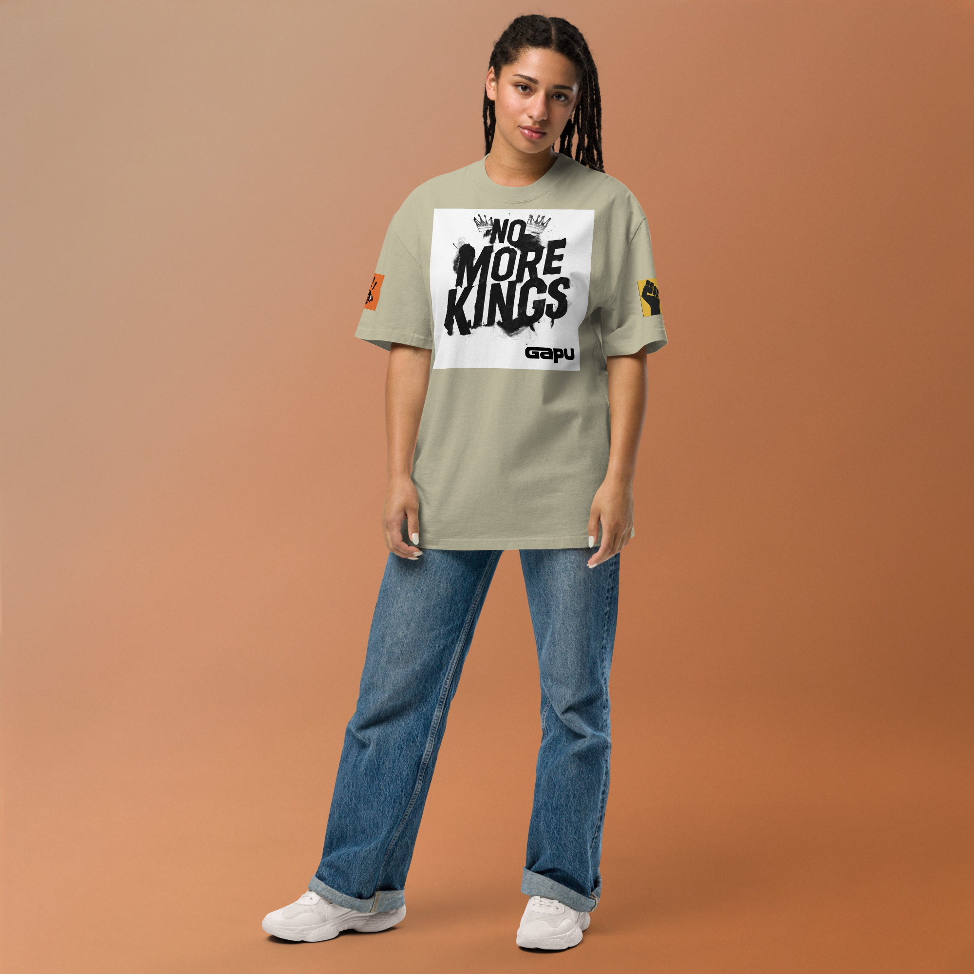 Oversized faded t-shirt - Image 55