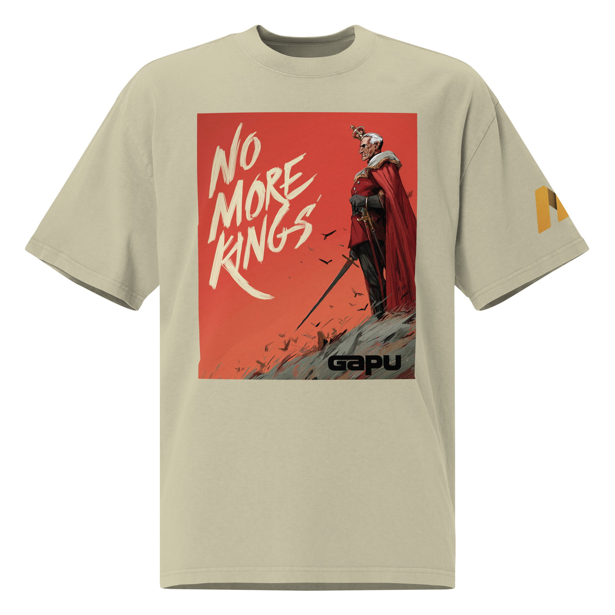Oversized faded t-shirt - Image 3