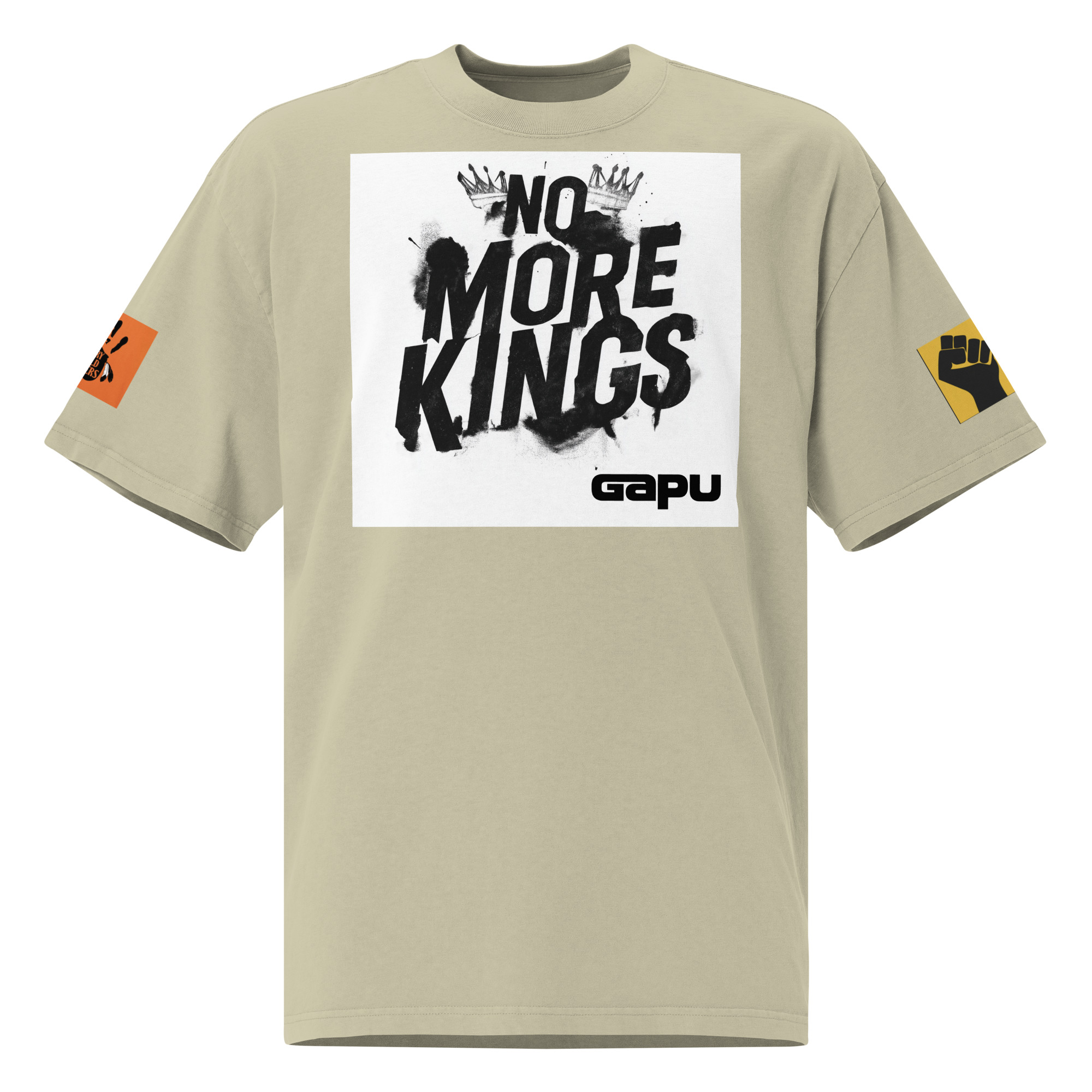 Oversized faded t-shirt - Image 3