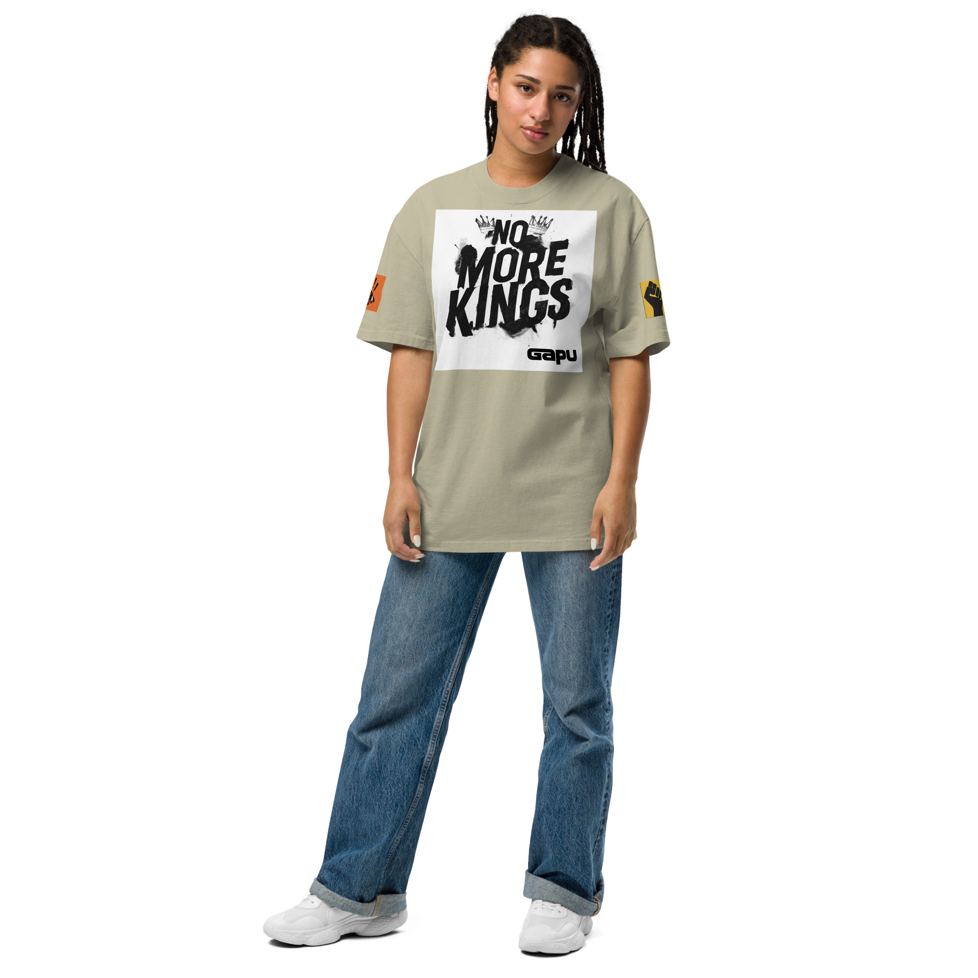 Oversized faded t-shirt - Image 43
