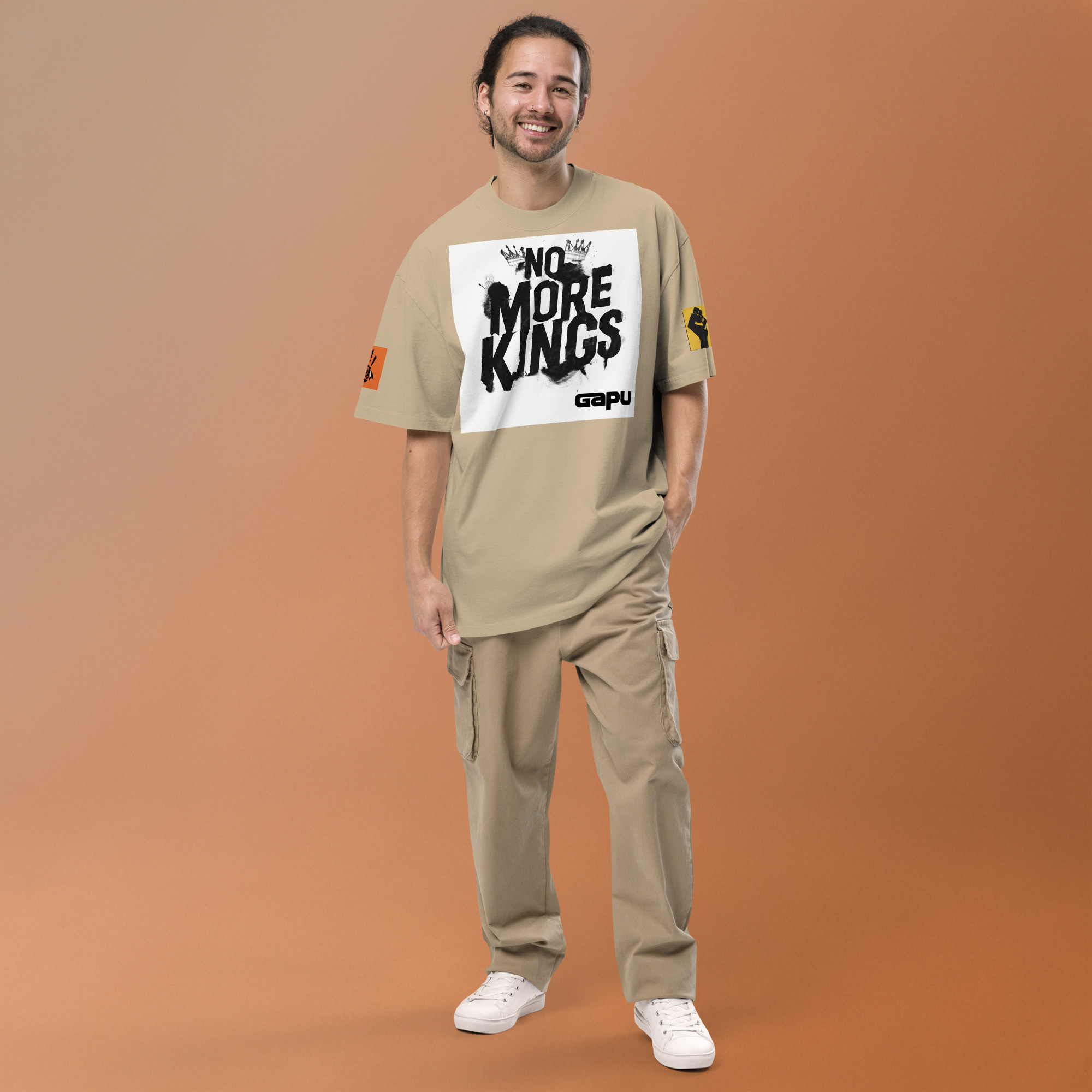 Oversized faded t-shirt - Image 38