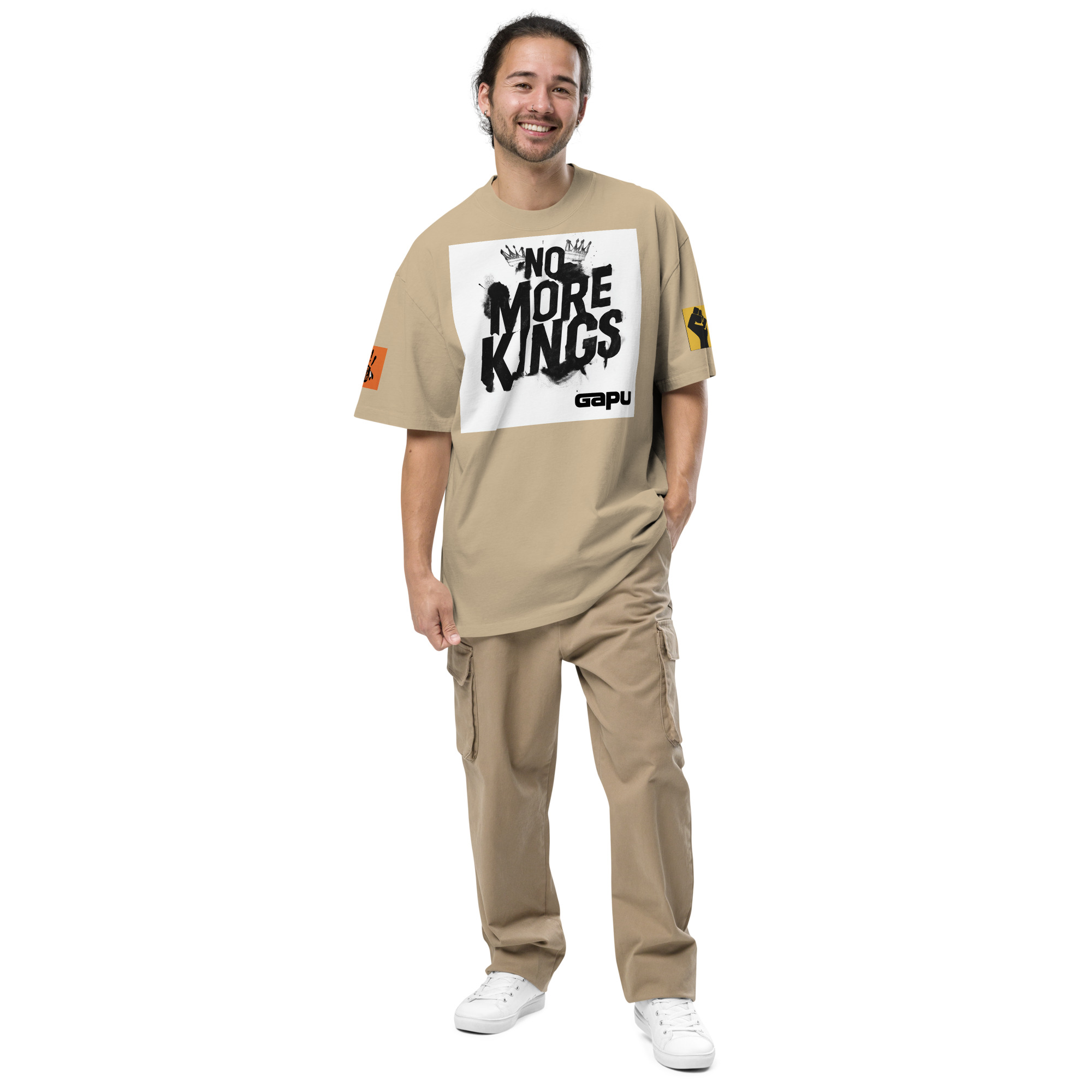 Oversized faded t-shirt - Image 26