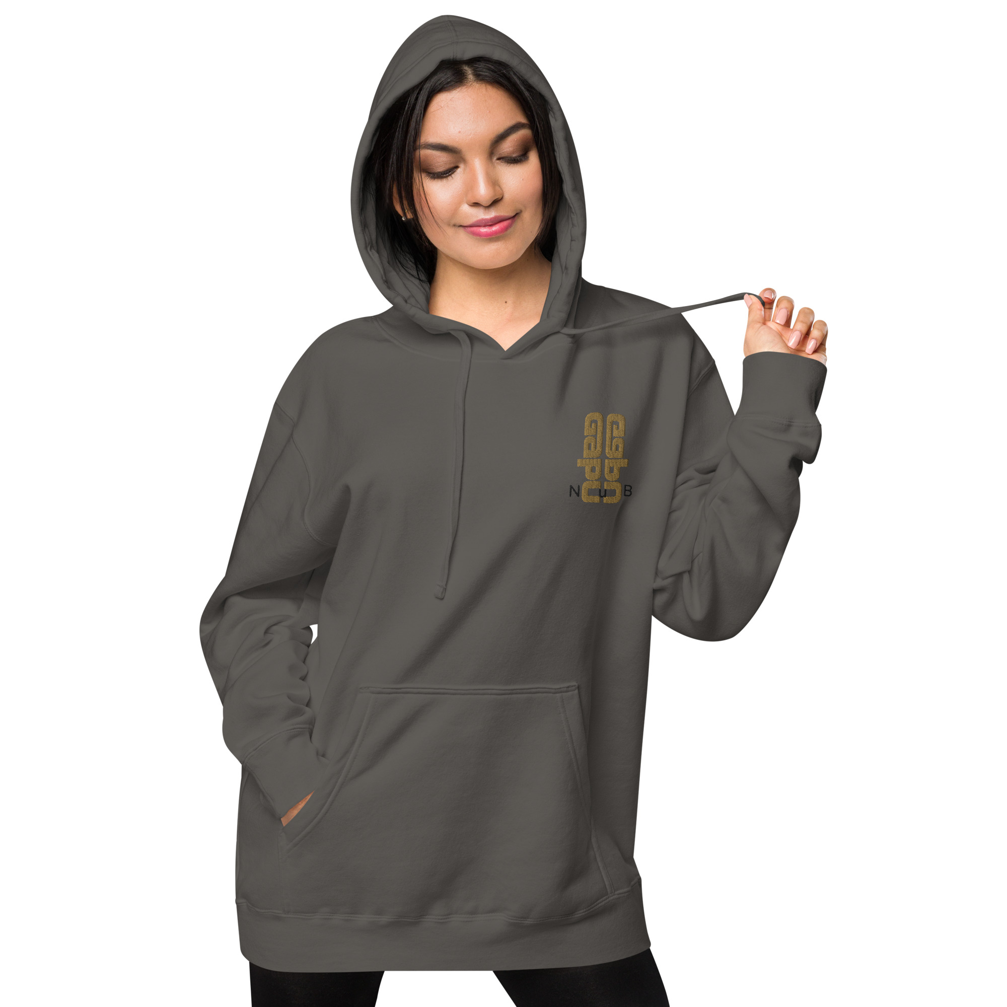 Unisex pigment-dyed hoodie - Image 13