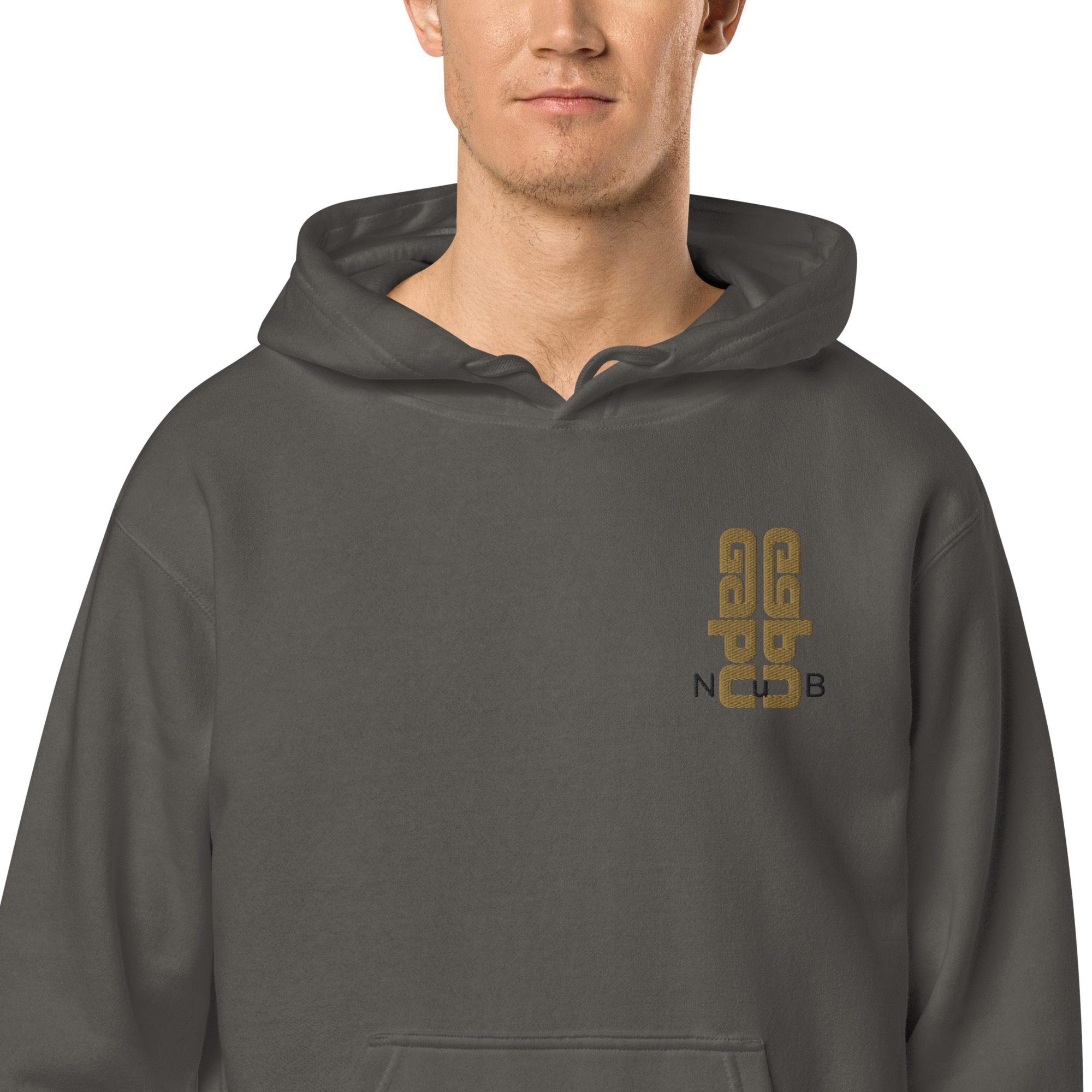 Unisex pigment-dyed hoodie - Image 12